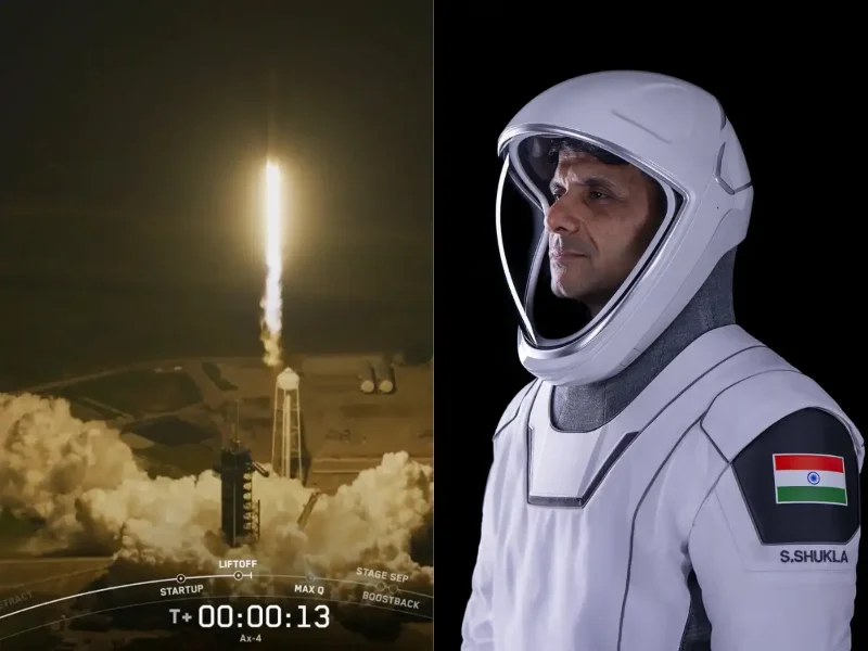 Follow Shubhanshu Shukla's Journey to the Space Station in One Click